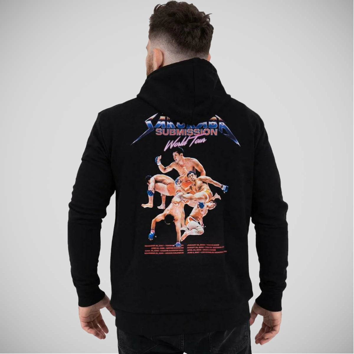 Scramble Saku World Tour Hoodie schwarz