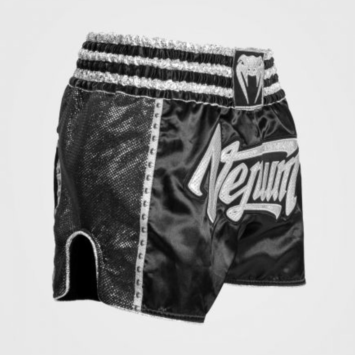 Venum Absolute 2,0 Muay Thai Shorts Black/Silver