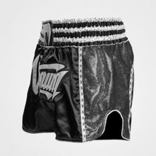 Black/Silver Venum Absolute 2.0 Muay Thai Shorts