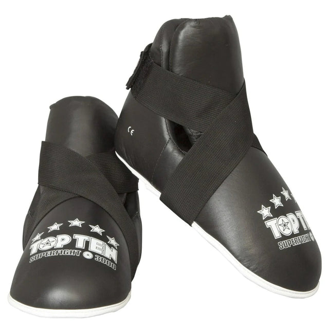 Top Ten Superfight 3000 Leather Kicks Black