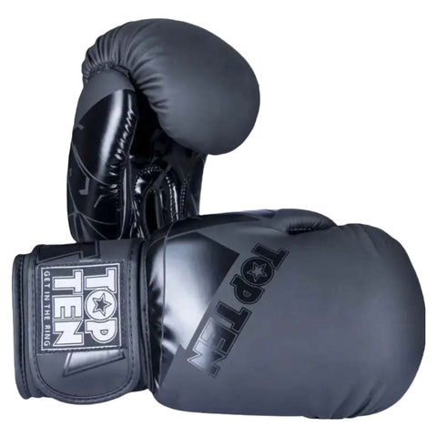 Black Top Ten The Splitter Boxing Gloves