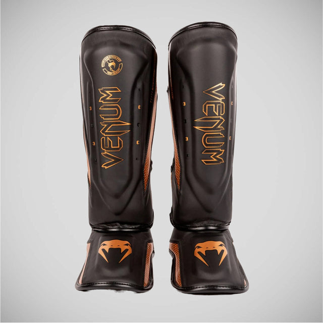 Venum Elite Evo Shinguards Black