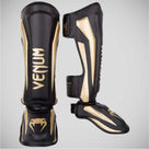 Venum Elite Stand Up Shin Guards Black
