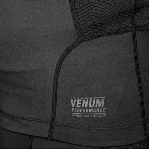 Black Venum G-Fit Long Sleeved Rash Guard