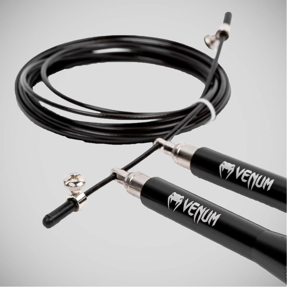 Black Venum Thunder Evo Jump Rope   