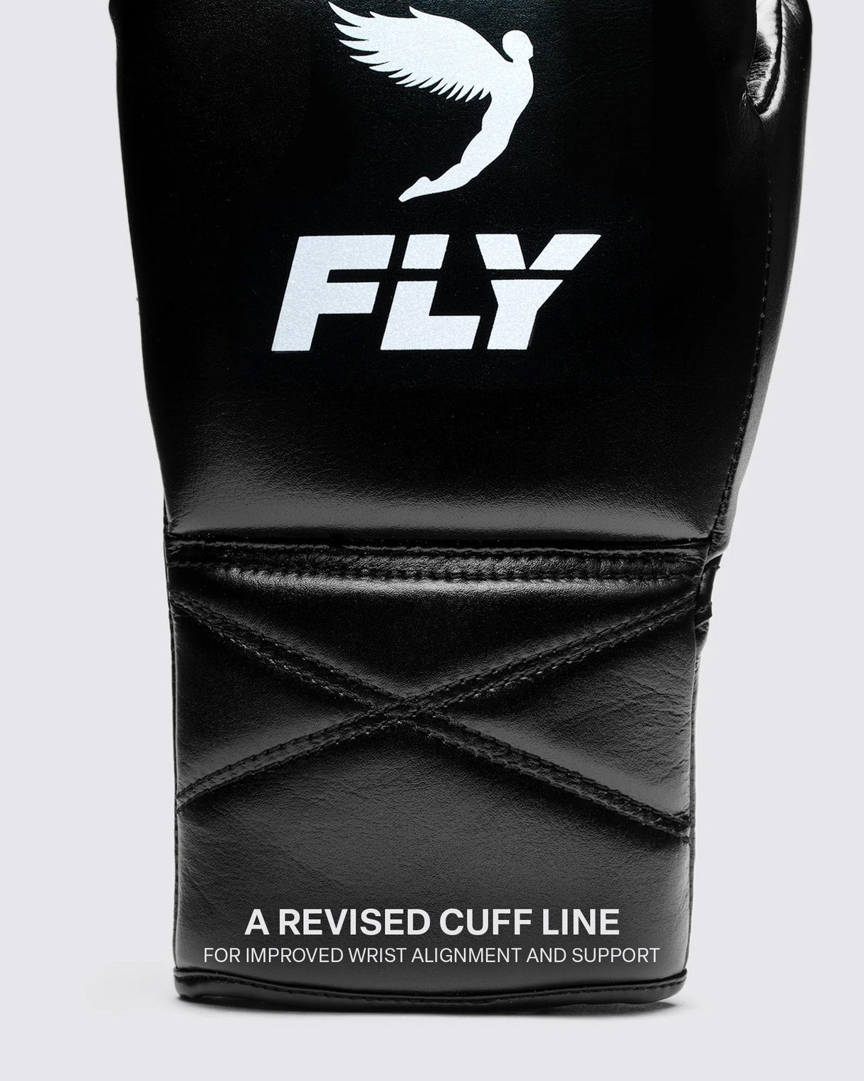 Fly Superlace Pro X 2 Boxing Gloves Black