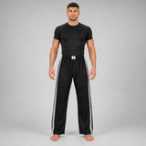 Bytomic Adult Double Stripe Contact Pants Black/White
