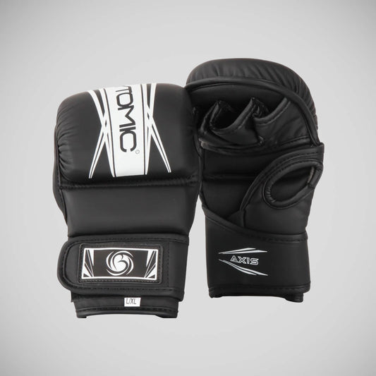 Black/White Bytomic Axis MMA Sparring Glove Kids