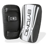 Black/White Bytomic Axis V2 Curved Thai Pads   