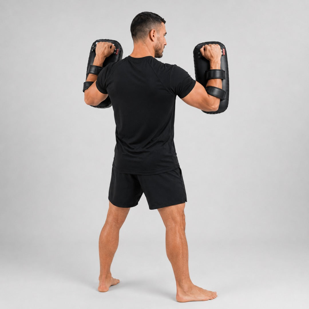 Bytomic Red Label Curved Thai Pads Black/White
