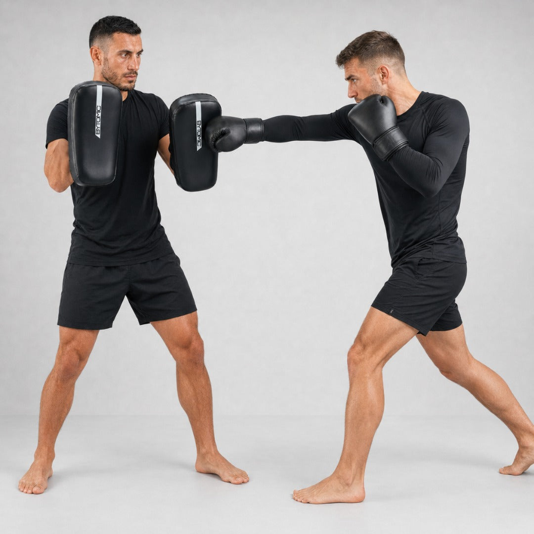 Bytomic Red Label Curved Thai Pads Black/White