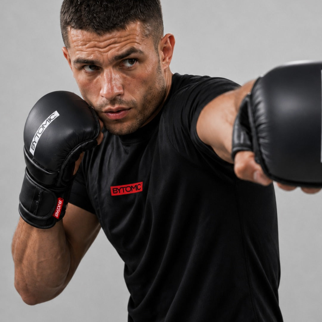 Bytomic Red Label MMA Sparring Gloves Black/White