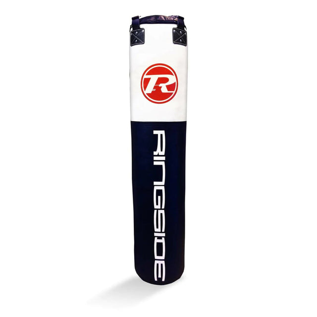 Ringside Synthetic Leather 6ft Punch Bag Black/White