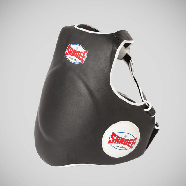 Sandee Leather Full Body Coaching Pad Black/White