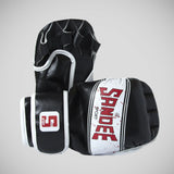 Sandee Sport MMA Sparring Gloves Black/White