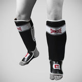 Sandee Sport Slim Shinguard Black/White