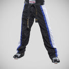 Top Ten Kids Mesh Kickboxing Pants Black/White