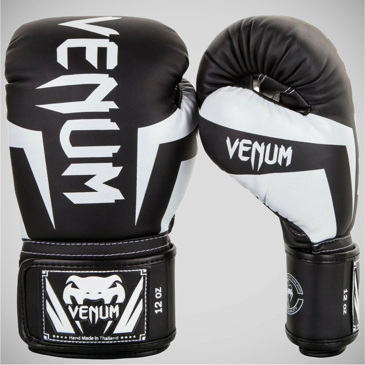 Made4FightersのVenum Elite Boxing Gloves Black/White