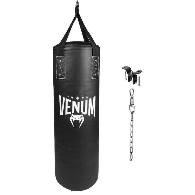 Venum Origins Heavy Punch Bag Kit Black/White