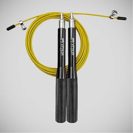 Black/Yellow Venum Thunder Evo Jump Rope   