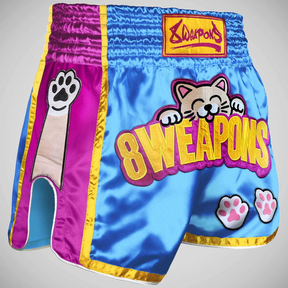 8 Weapons Meow Thai Muay Thai Shorts Blue