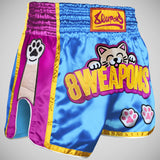 8 Weapons Meow Thai Muay Thai Shorts Blue