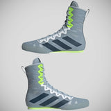 Blue Adidas Box Hog 4 Boxing Boots   