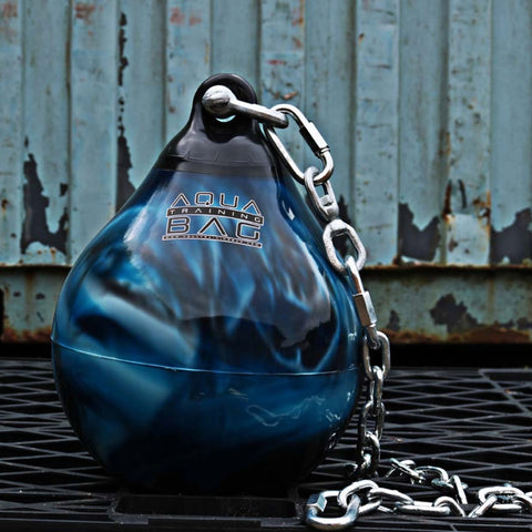 Blue Aqua 9" 15lb Headhunter Training Bag