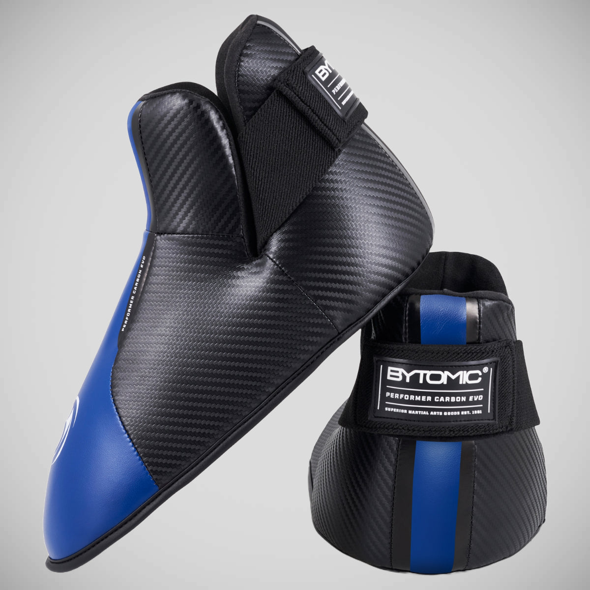 Blue/Black Bytomic Performer Carbon Evo Pointfighter Kicks   