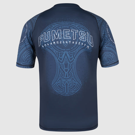 Fumetsu Mjolnir Short Sleeve Rash Guard Blue/Black