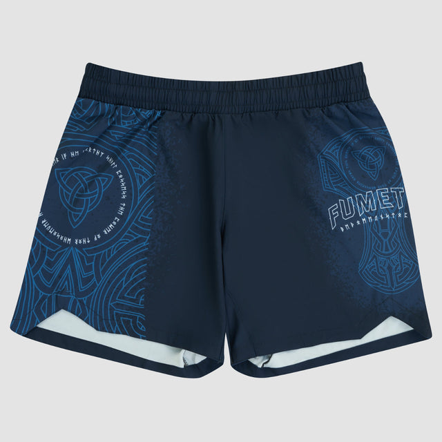 Fumetsu Mjolnir V-Lite Fight Shorts Blue/Black
