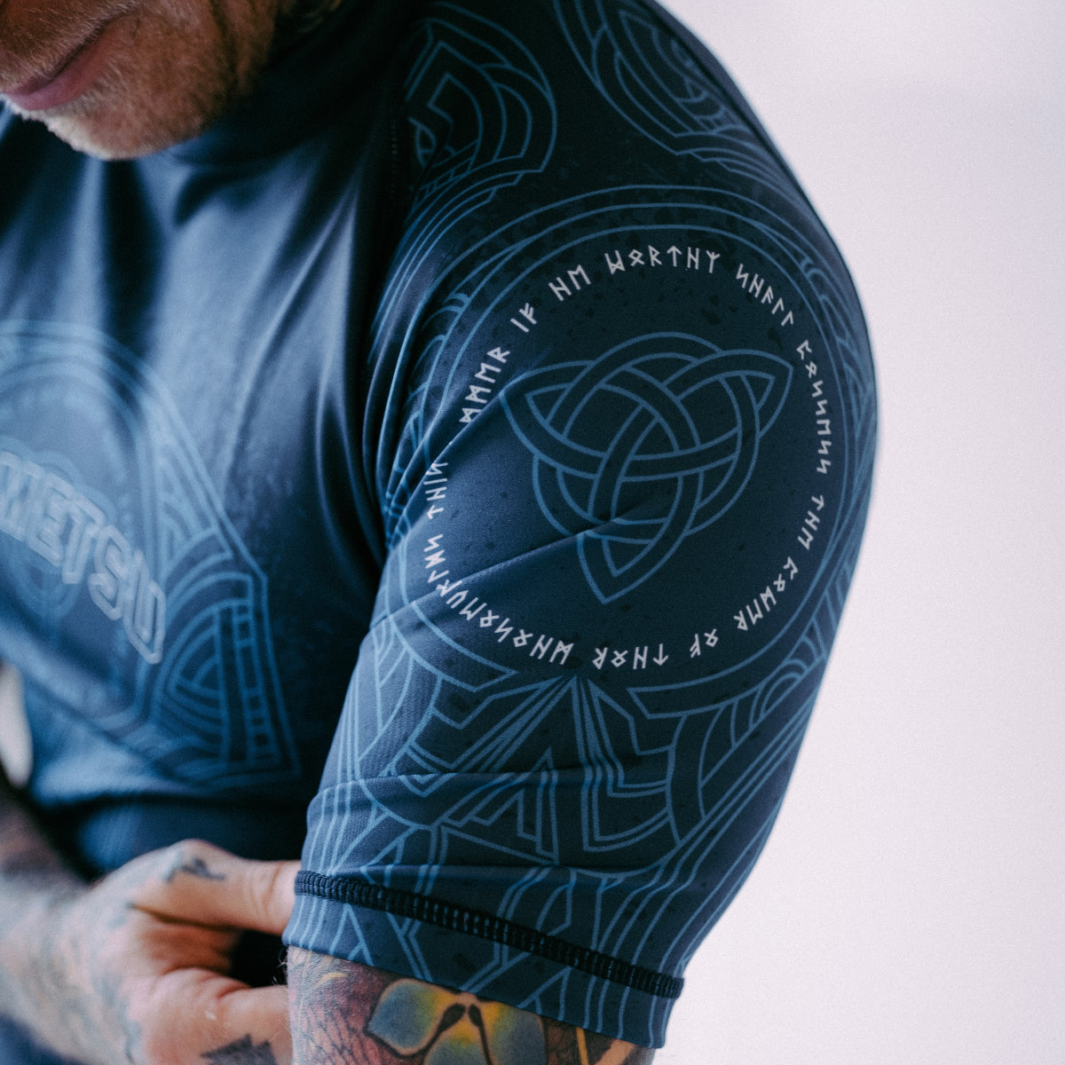 Fumetsu Mjolnir с коротким рукавом с коротким рукавом Spearge Blue/Black