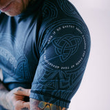 Fumetsu Mjolnir с коротким рукавом с коротким рукавом Spearge Blue/Black