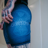 Fumetsu Mjolnir Vale Tudo shorts Blue/Black