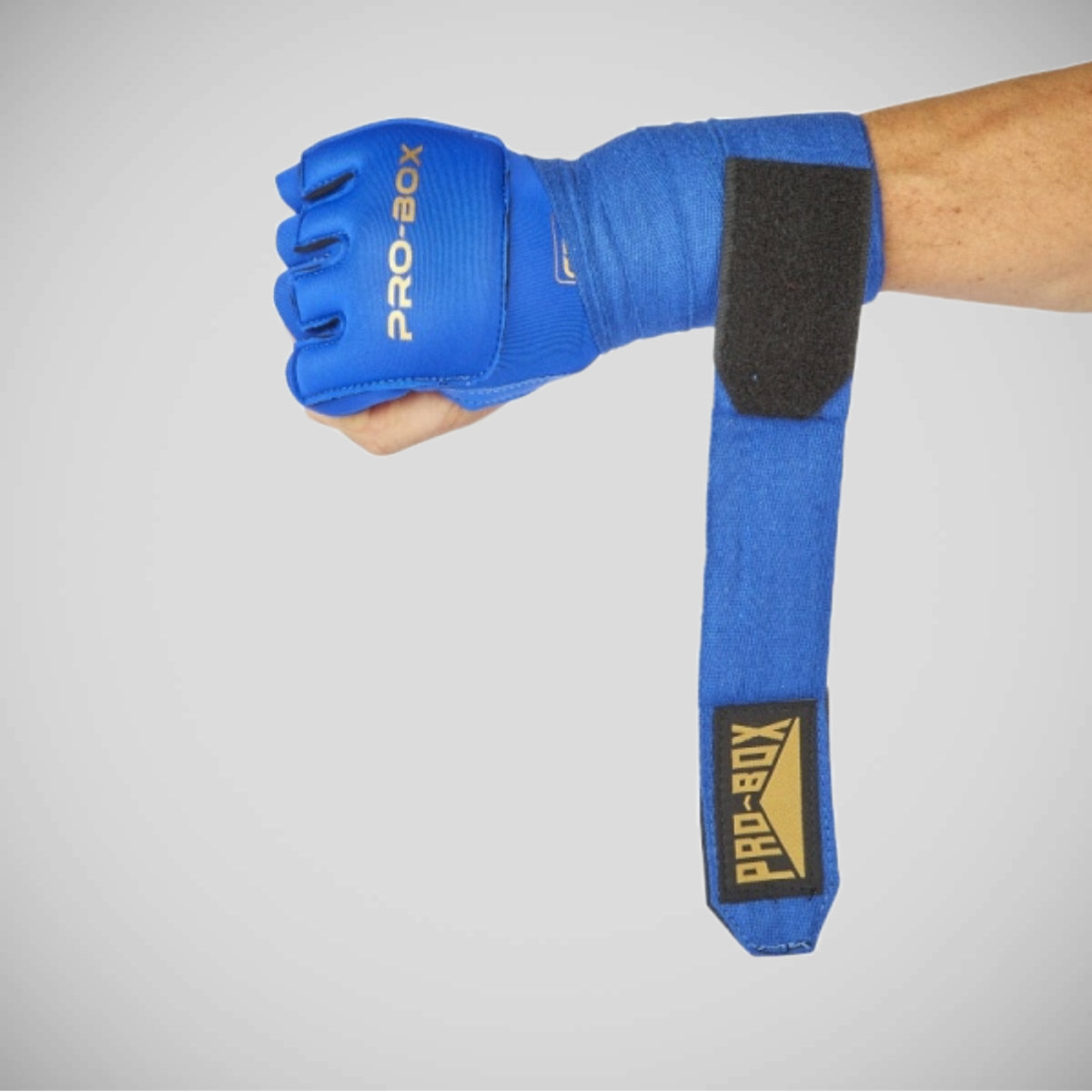 Pro-Box-Gelhandpackungen Blau/Gold