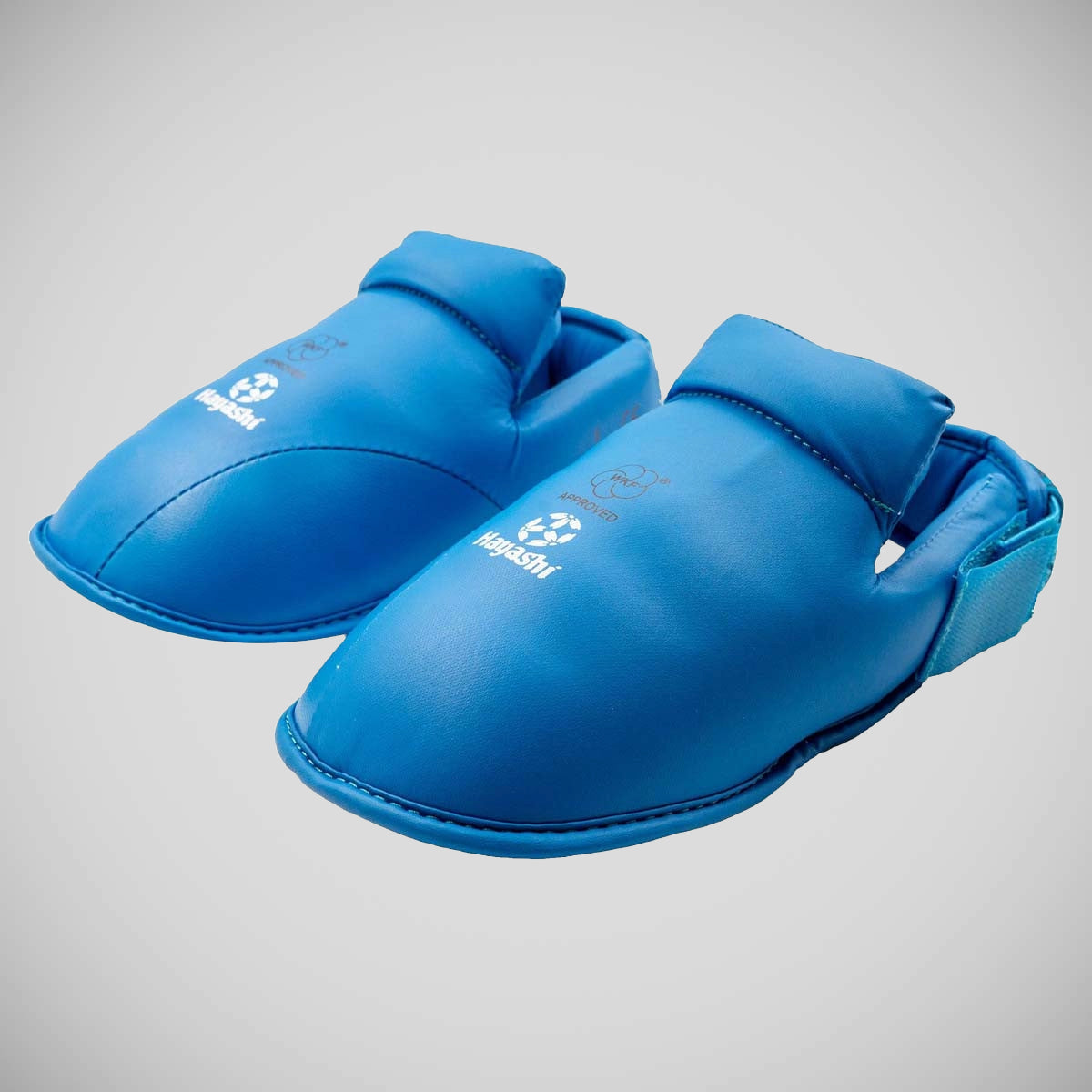 Hayashi WKF Onaylı Karate Shin-Instep Guard Blue