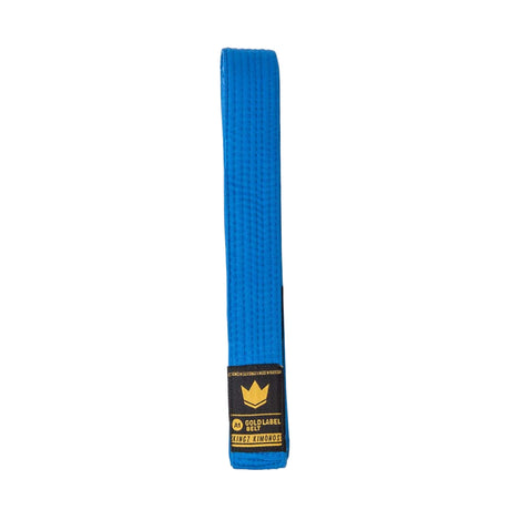 Kingz Golden Label V2 BJJ Belt Blue