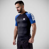 Kingz rangierte Performance Kurzärmelichtspulenblau Blau