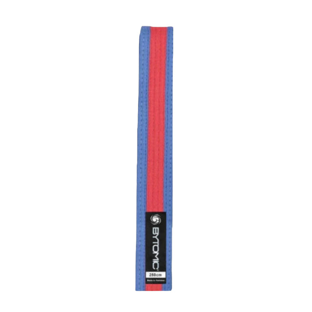 Bytomic Coloured Stripe Martial Arts Belt Blue/Red