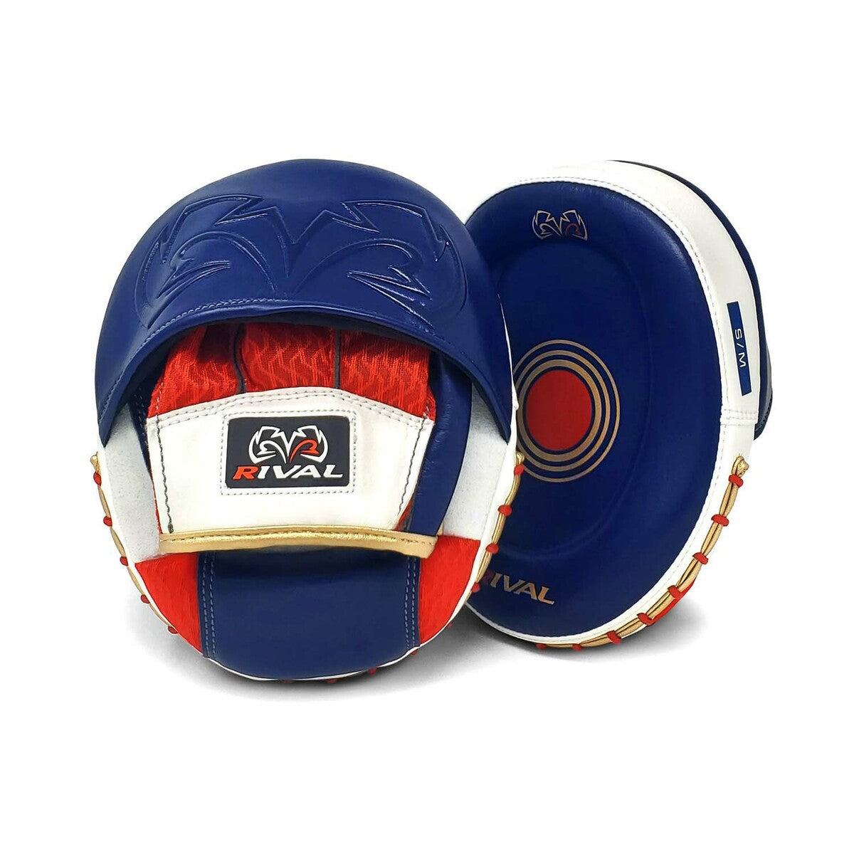 Rival RPM80 Impulse Punch Mitts Blue