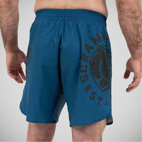 Blue Scramble Panthro Grappling Shorts