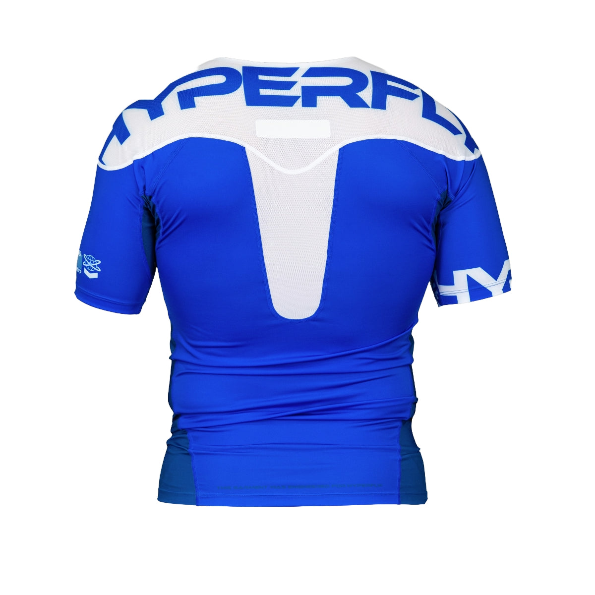 Hyperfly Supreme Edge Ranked Short Sleeve Rash Guard Blue