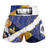 Tuff Sport MS651 Majestic Crane Muay Thai Shorts Blue