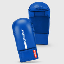 Blue/White Bytomic Red Label Karate Mitt Without Thumb