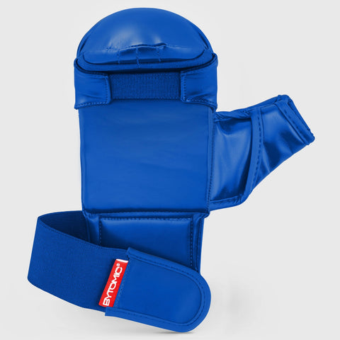 Blue/White Bytomic Red Label Karate Mitt with Thumb