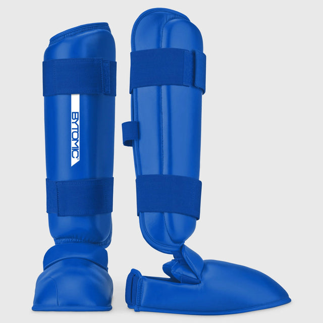 Bytomic Red Label Karate Shin/Instep Blue/White