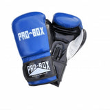 Pro-Box-Club-Spar-Boxhandschuhe Blau/Schwarz