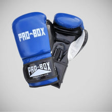 Blue/Black Pro-Box Club Spar Boxing Gloves