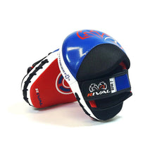 Blue/White/Red Rival RPM7 Fitness Plus Punch Mitts