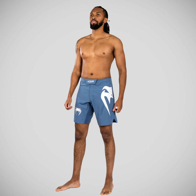 Venum Light 5.0 Fight Shorts Blue/White